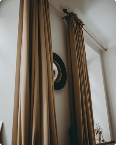 Шторы блэкаут с термозащитой Лимасол | Thermal blackout curtains Limassol