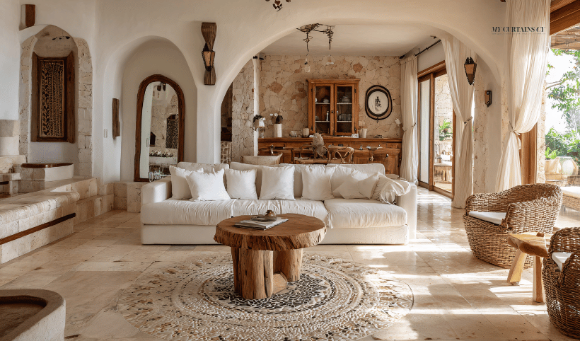 Ковер в стиле бохо на Кипре | Boho style rug Cyprus

