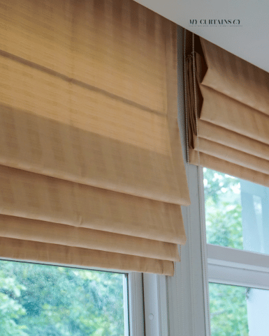 Каскадные римские шторы в Лимасоле | Cascade Roman shades Limassol
