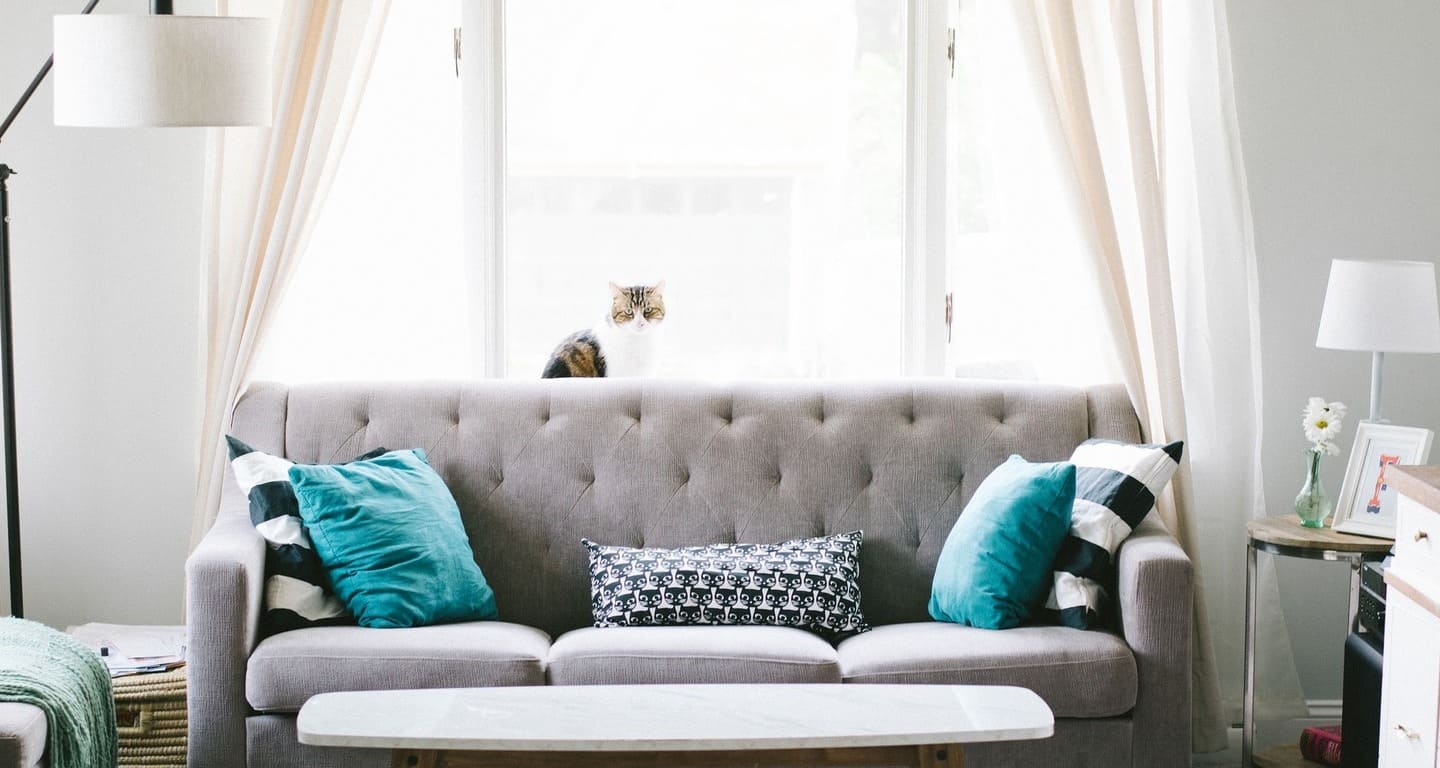 Шторы для гостиной на заказ Кипр | Custom living room curtains Cyprus