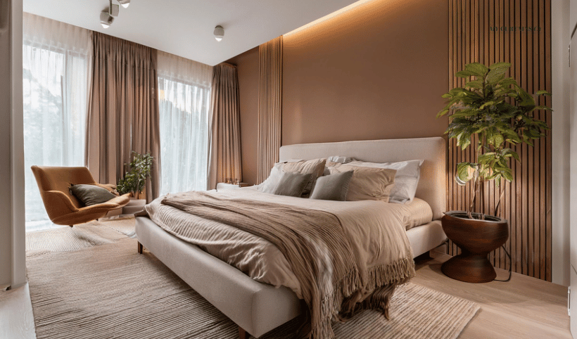 Комплект штор и подушек в Лимасоле | Matching curtains and pillows Limassol
