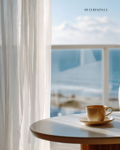 Прозрачные льняные шторы Кипр | Sheer linen curtains Cyprus
