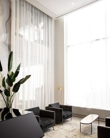 Моторизованные шторы в спальню Кипр | Motorized bedroom curtains Cyprus